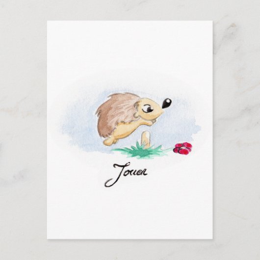 Carte Postale Jouer (Devant)