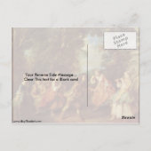 Carte Postale Jouer À L'Extérieur Par Nicolas Lancret (Dos)