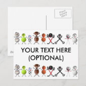 Carte Postale Jouer à tous les sports (Devant / Derrière)