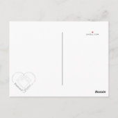 Carte postale "Jouer aux cartes" (Dos)