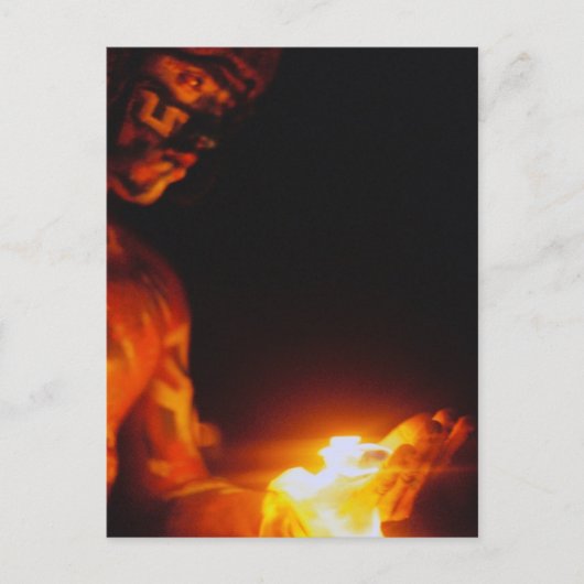 Carte Postale Jouer avec le feu (Devant)