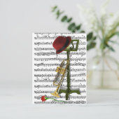 Carte Postale Jouer ce Jazz (Debout devant)