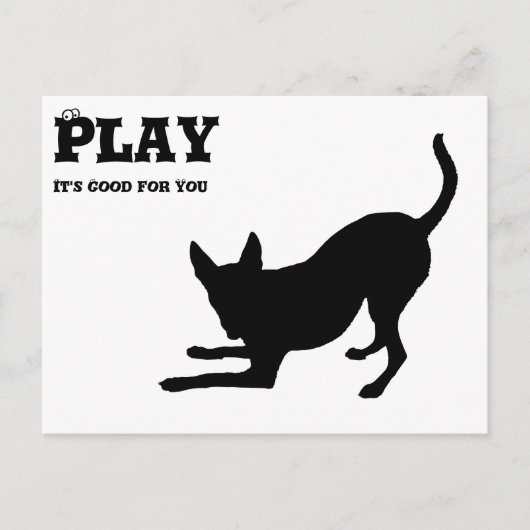 Carte Postale JOUER : C'est bon pour vous (Devant)