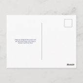 Carte Postale Jouer Confetti Clown April Fools’ Day (Dos)