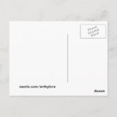 Carte Postale Jouer dans une robe (Dos)