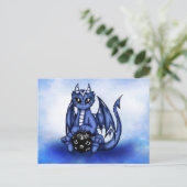 Carte Postale Jouer Dragon (Debout devant)