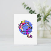 Carte Postale Jouer dur (Debout devant)