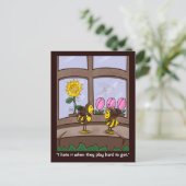 Carte Postale Jouer Dur Pour Obtenir (Debout devant)