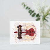 Carte Postale Jouer plus dur Gitarre (Debout devant)