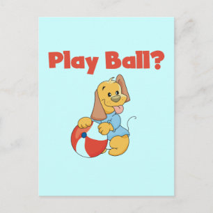 Carte Postale Jouer T-shirts et cadeaux de bal