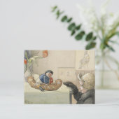 Carte Postale Jouet amusant avec enfant (Debout devant)