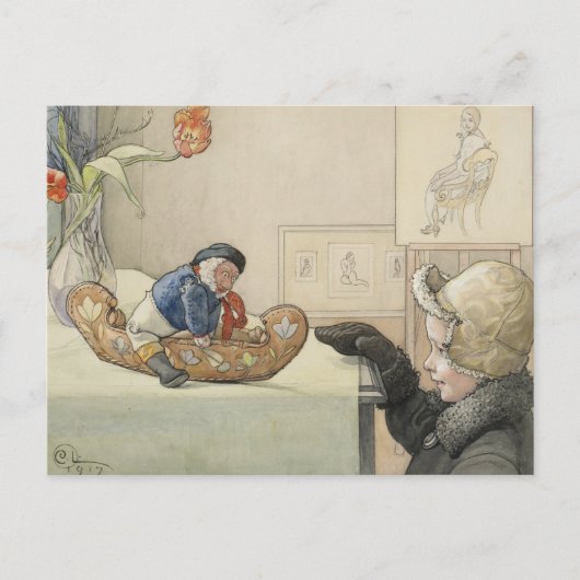 Carte Postale Jouet amusant avec enfant (Devant)