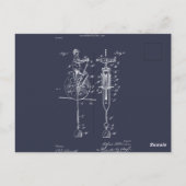 Carte Postale Jouet antique 1904 Dessin de brevet (Dos)