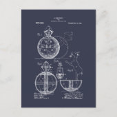 Carte Postale Jouet antique 1908 Roly Poly Dessin de brevet (Devant)