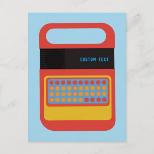 Carte Postale Jouet électronique vintage de parole et d'orthogra