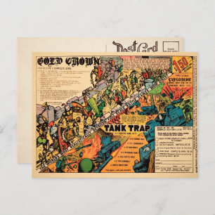 Carte postale Jouet vintage Gold Crown