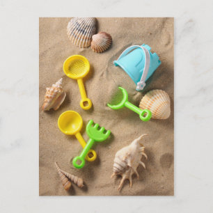 Carte Postale Jouets de plage