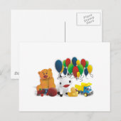 Carte Postale Jouets pour enfants (Devant / Derrière)