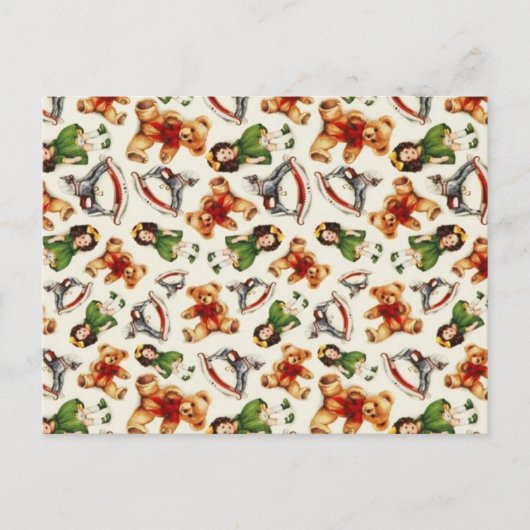 Carte Postale Jouets vintages (Devant)