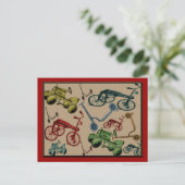 Carte Postale Jouets vintages (Debout devant)