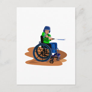 Carte Postale Joueur de baseball