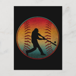 Carte Postale Joueur de baseball vintage