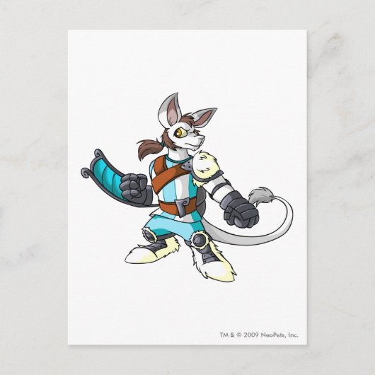 Carte Postale Joueur de Bori Terror Mountain (Devant)