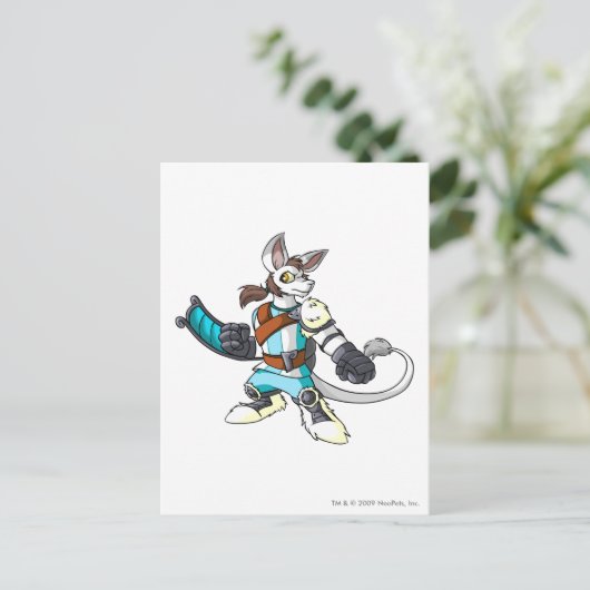 Carte Postale Joueur de Bori Terror Mountain (Debout devant)