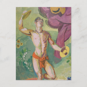 Carte Postale Joueur de Cymbal
