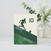 Carte Postale Joueur de football (Debout devant)