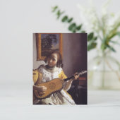 Carte Postale Joueur de guitare (Debout devant)