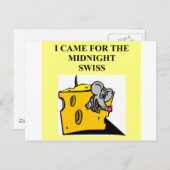 Carte Postale joueur de jeu de passerelle dupliqué (Devant / Derrière)