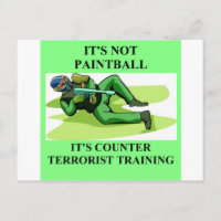 joueur de paintball