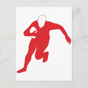 Carte Postale Joueur de rugby