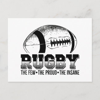 Carte Postale Joueur de rugby | Coach Team Sports Cadeaux
