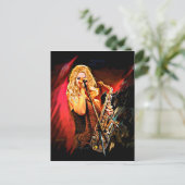 Carte Postale Joueur de saxophone (Debout devant)