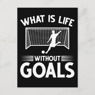 Carte Postale Joueur de soccer Garçon à l'avant objectif