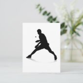 Carte Postale Joueur de tennis de table (Debout devant)