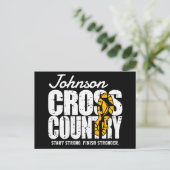 Carte Postale Joueur d'équipe d'exécution d'AJOUT TEXTE inter-pa (Debout devant)