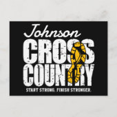 Carte Postale Joueur d'équipe d'exécution d'AJOUT TEXTE inter-pa (Devant)