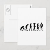 Carte Postale Joueur Evolution Accordion (Devant / Derrière)