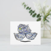 Carte Postale Joueur Puli Komondor (Debout devant)