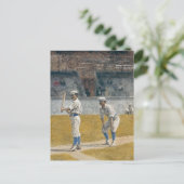 Carte Postale Joueurs de baseball en exercice - Thomas Eakins (Debout devant)