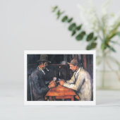 Carte postale Joueurs de cartes Paul Cezanne Peint (Debout devant)