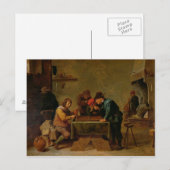 Carte Postale Joueurs de jacquet, c.1640-45 (Devant / Derrière)