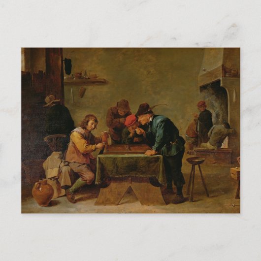 Carte Postale Joueurs de jacquet, c.1640-45 (Devant)