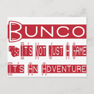Carte Postale joueurs du bunco