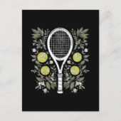 Carte Postale Joueuse de tennis (Devant)