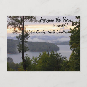 Carte Postale Jouir des vues dans Clay Comté Caroline du Nord