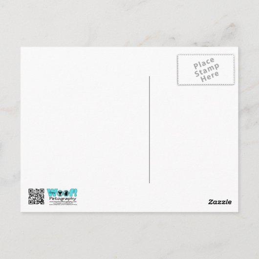 Carte Postale Jour 2016 de caniche - caniches d'arc-en-ciel (Dos)